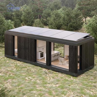 Modern UK Design 4 Bedrooms Modern Prefab Homes Fully Furnish With Solar Living Container House 40ft Container House Luxury